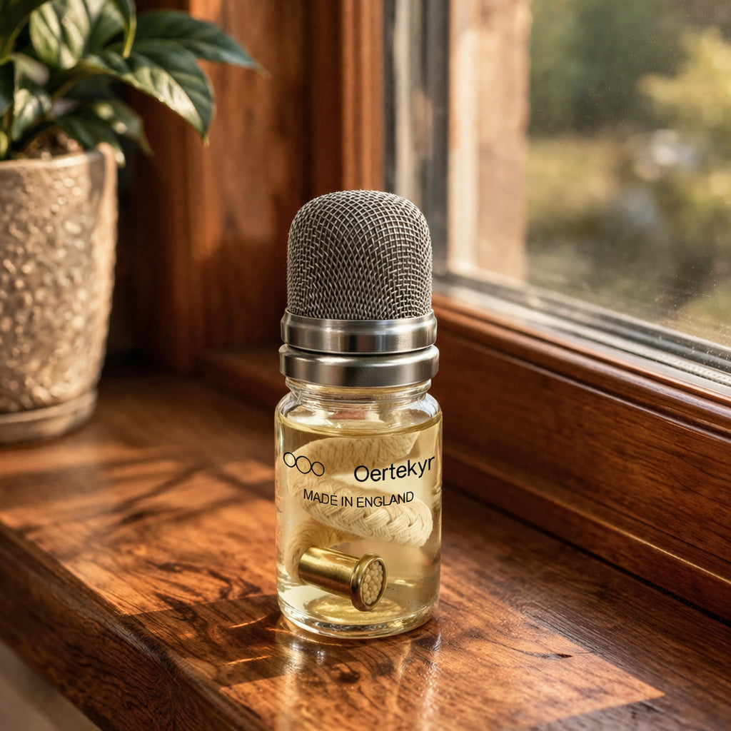 Luxury Essential Oil Diffuser Glass & Stainless Steel