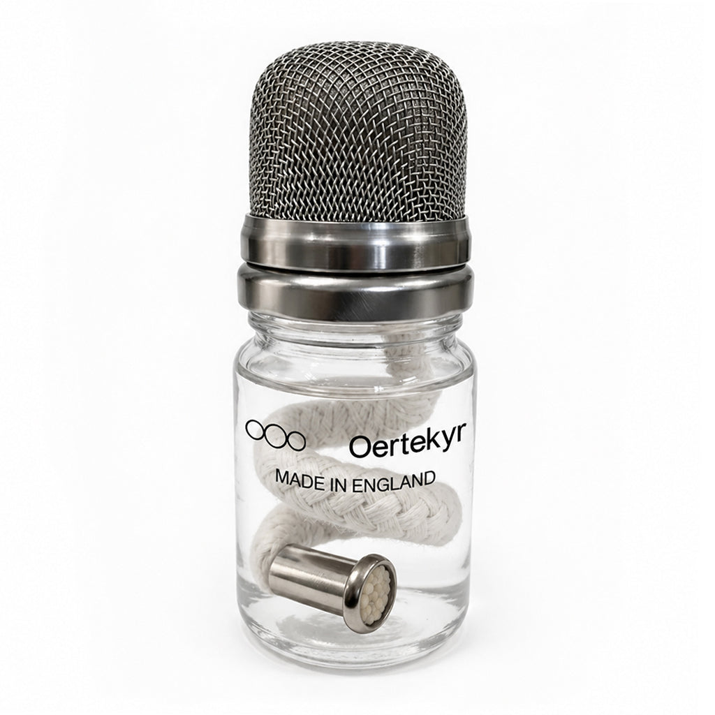 Luxury Essential Oil Diffuser Glass & Stainless Steel
