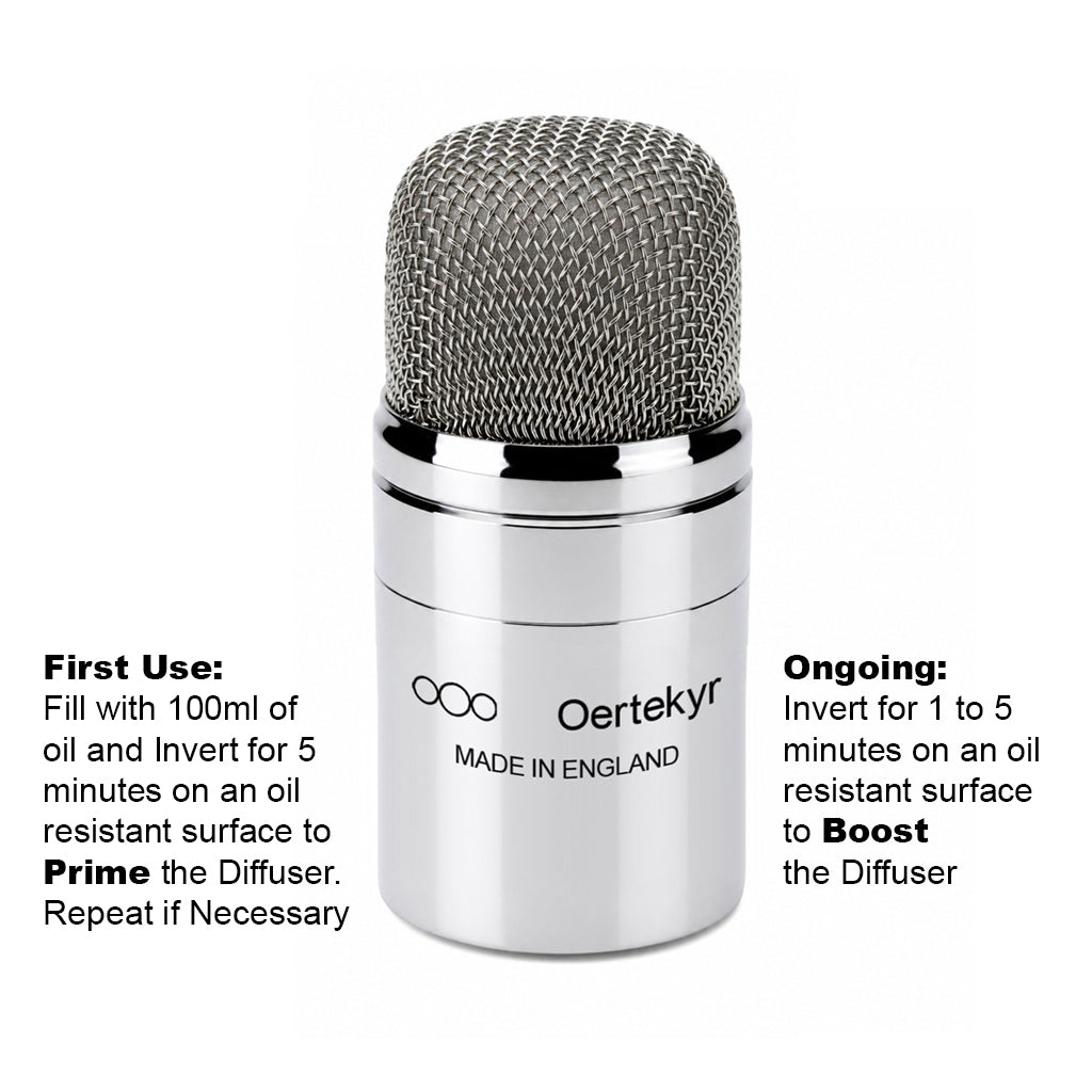 Luxury Essential Oil Diffuser Stainless Steel Large