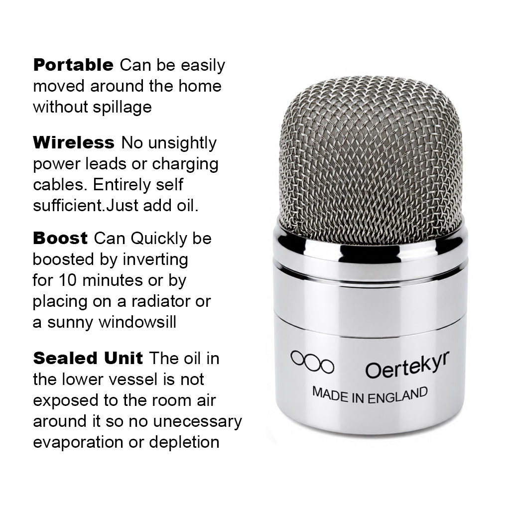 Luxury Essential Oil Diffuser Stainless Steel Medium