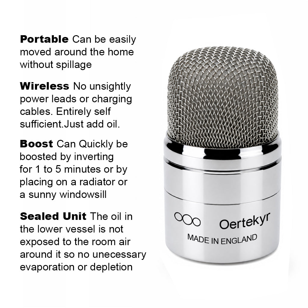 Luxury Essential Oil Diffuser Stainless Steel Medium
